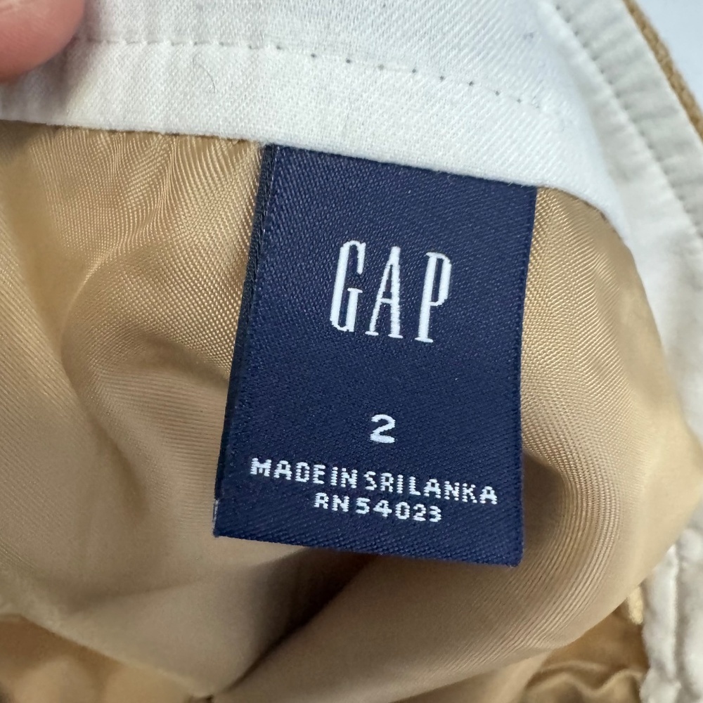 GAP Camel Flared Mini Skirt - Picture 2 of 5